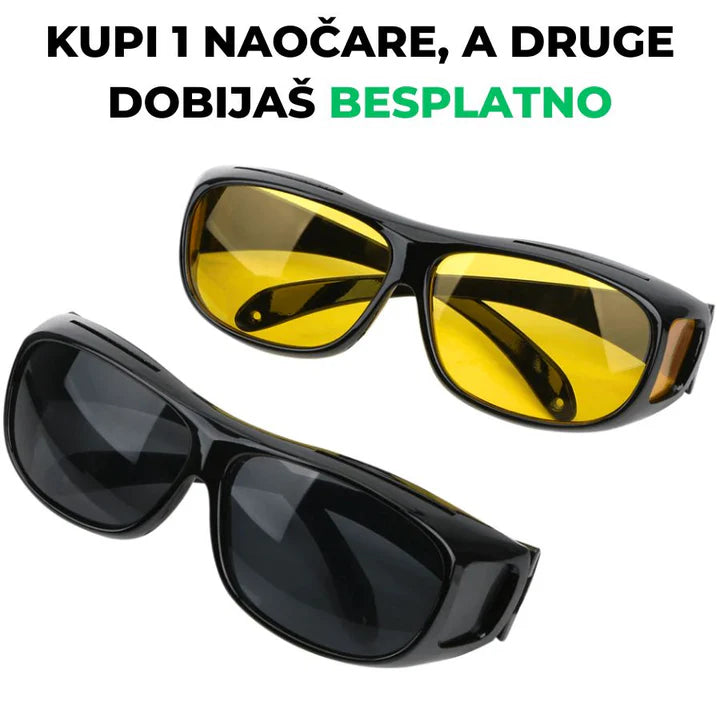 Naočare za vožnju 1+1 GRATIS