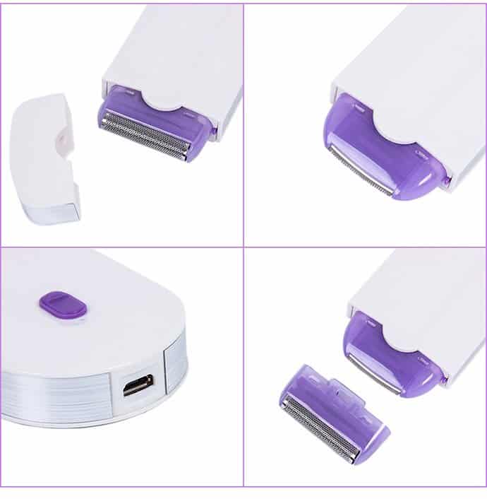 2u1 Električni USB Brijač i Epilator