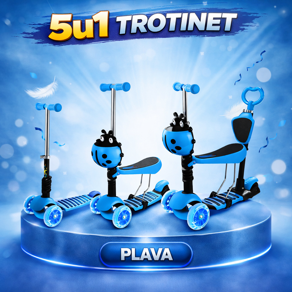 5u1 Trotinet za decu – igračka koja raste sa detetom 🐞