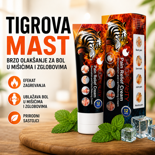 🐅 Tigrova mast 150ML – Prirodno olakšanje za mišiće i zglobove